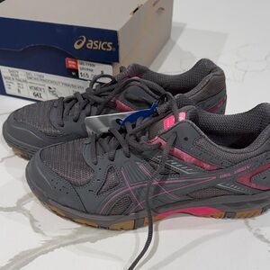ASICS Women's Gray and Pink GEL-1150V Athletic Sneakers